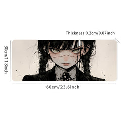 Anime Desk Mat Large Gaming Mouse Pad E Sports Keyboard Pad Non Slip