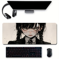 Anime Desk Mat Large Gaming Mouse Pad E Sports Keyboard Pad Non Slip