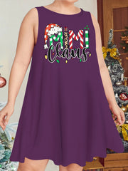 Christmas Nightdress Women's Casual Sleep Dress