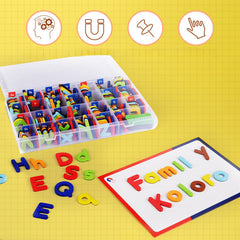 Magnetic Sponge Alphabet Learning Book