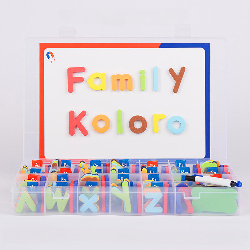 Magnetic Sponge Alphabet Learning Book