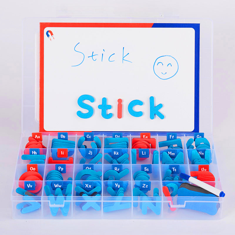 Magnetic Sponge Alphabet Learning Book