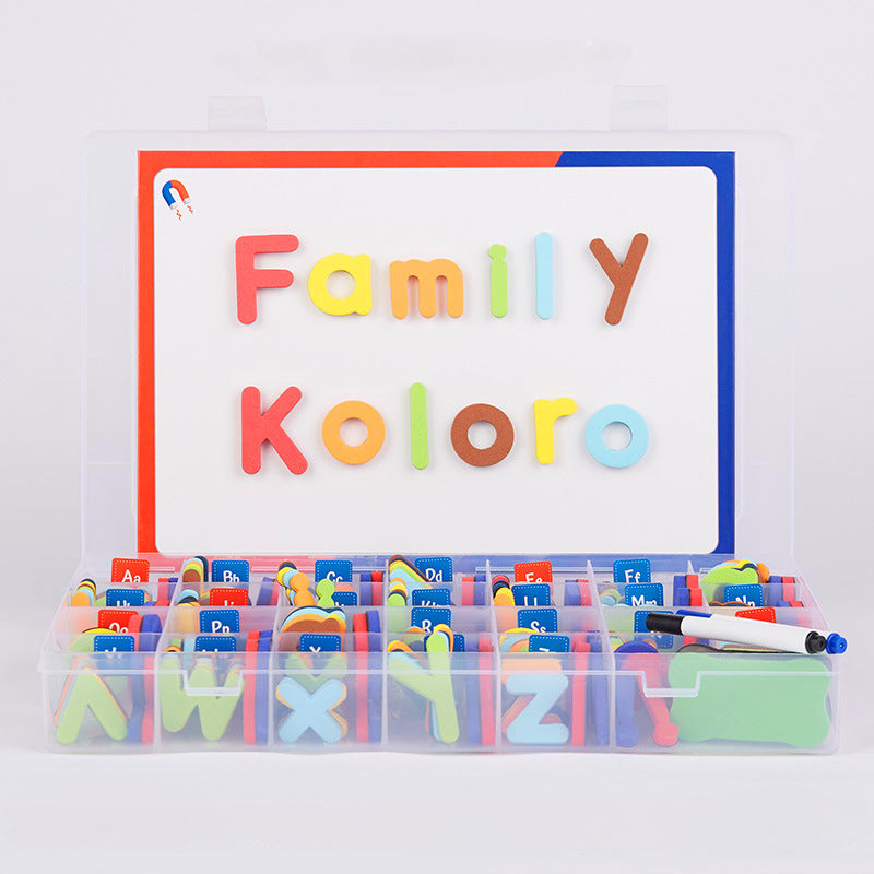 Magnetic Sponge Alphabet Learning Book