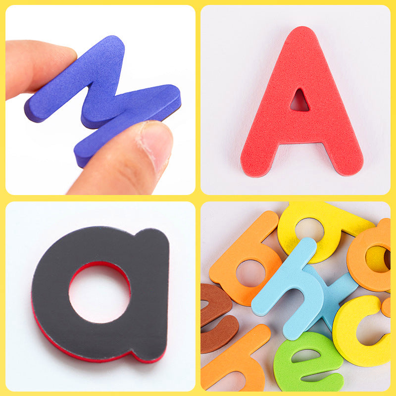 Magnetic Sponge Alphabet Learning Book