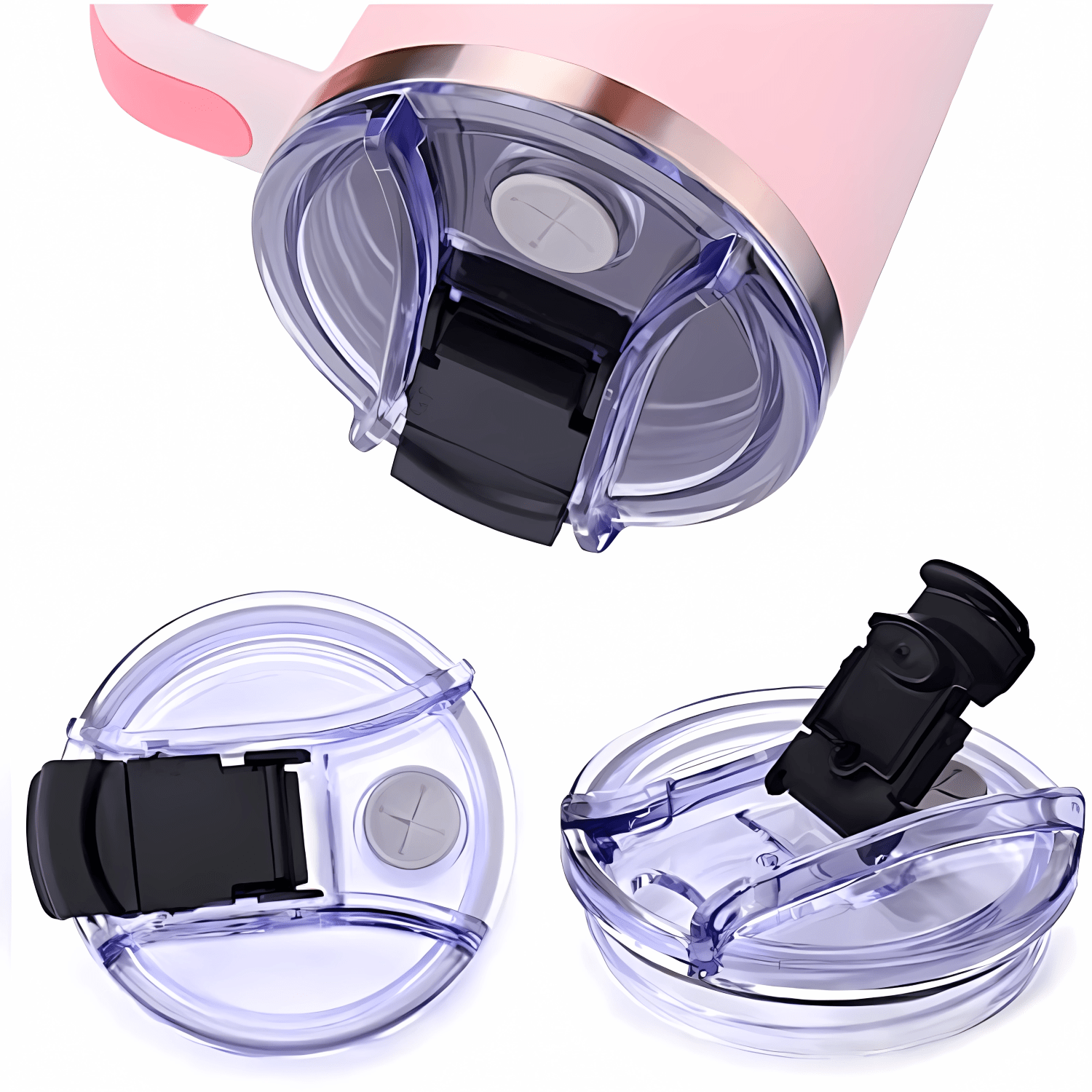 Leakproof Lid For 40oz Tumbler Cup Spill-Proof Replacement Cover