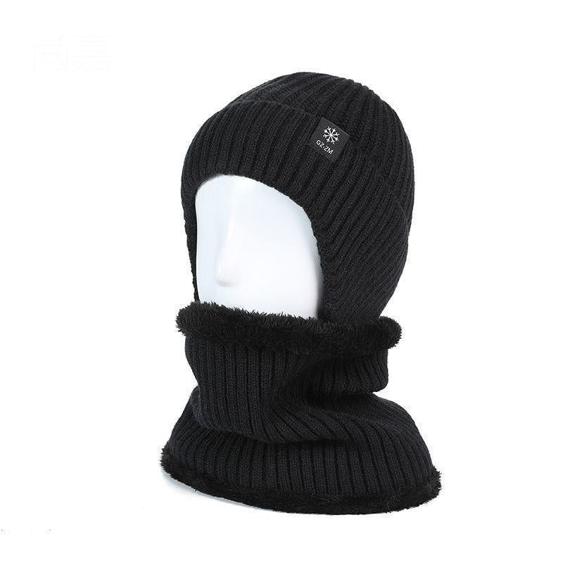 Men's Winter Warm Thick Knitted Woolen Hat For Middle-aged And Elderly