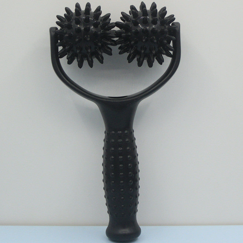 Dual Ball Handheld Massage Roller Stick