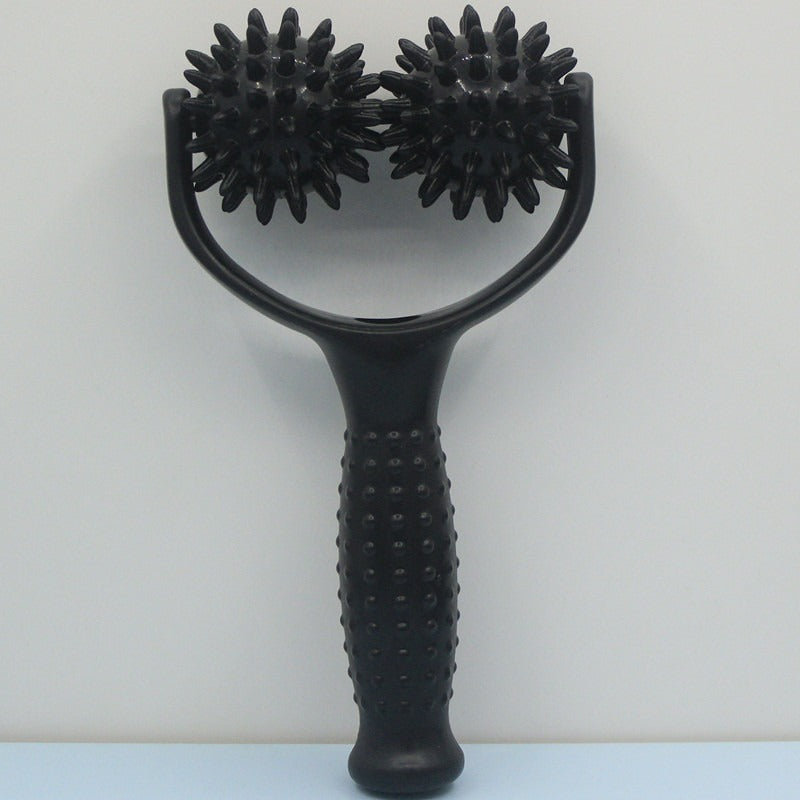 Dual Ball Handheld Massage Roller Stick