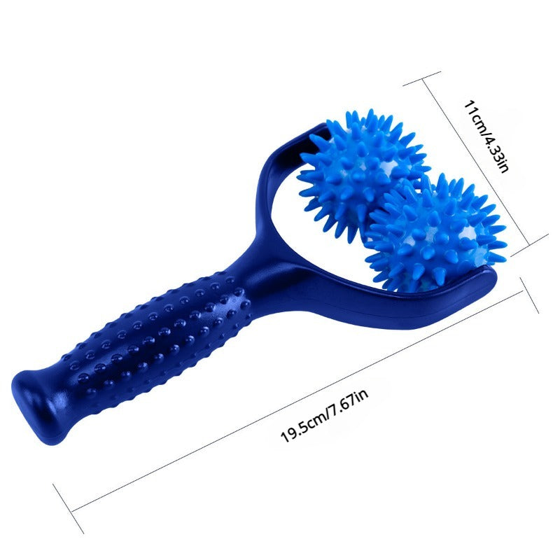 Dual Ball Handheld Massage Roller Stick