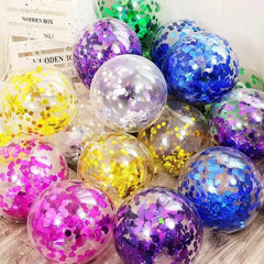20pcs Confetti Balloons Party Decorations Sequin Balloons Anniversaries