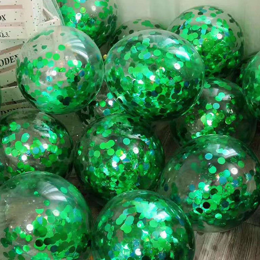 20pcs Confetti Balloons Party Decorations Sequin Balloons Anniversaries
