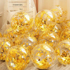 20pcs Confetti Balloons Party Decorations Sequin Balloons Anniversaries