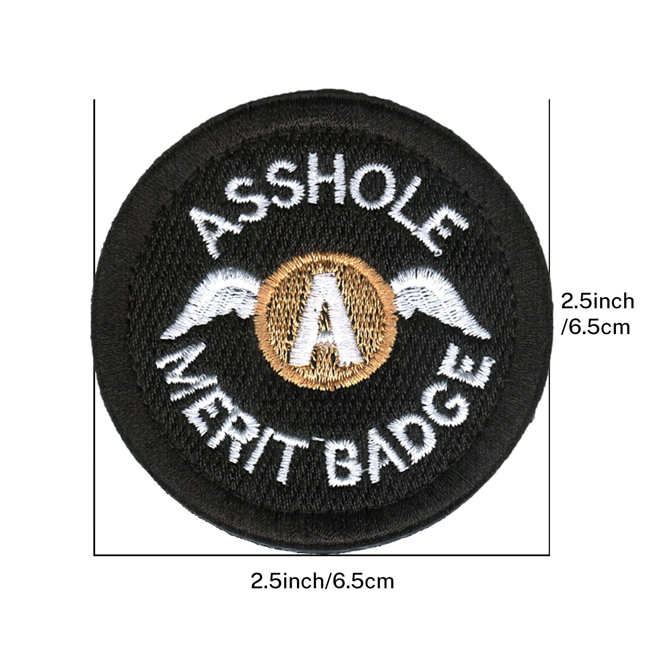 3pcs Tactical Embroidered Morale Hook & Loop Patch