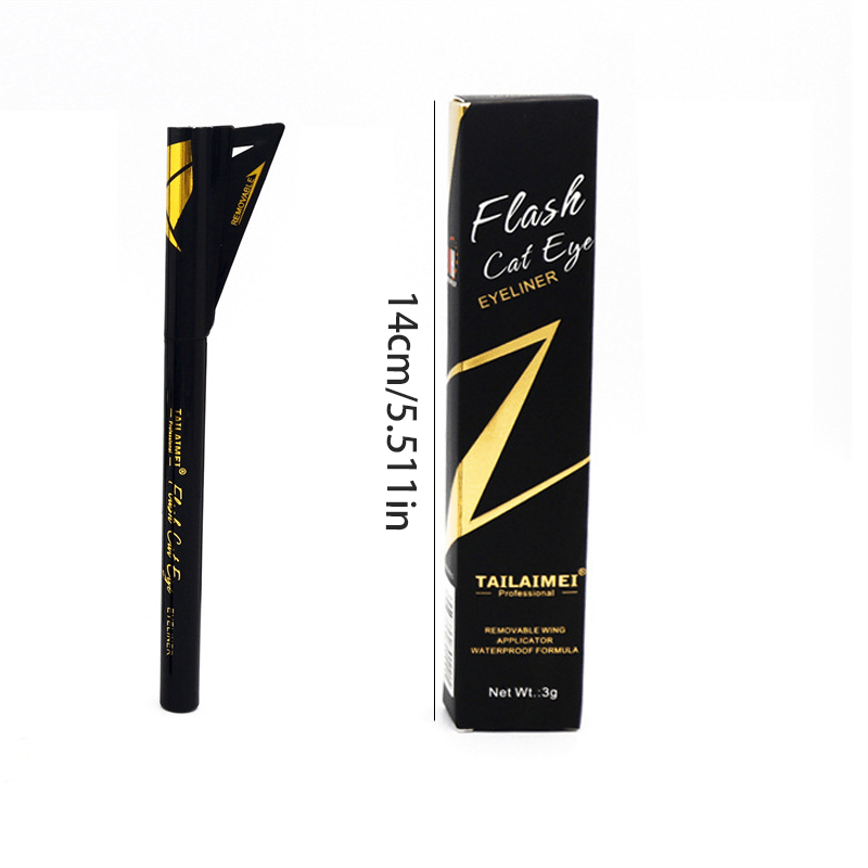 Ultra Slim Cat Eye Eyeliner Pen Fast Drying Waterproof Long Lasting