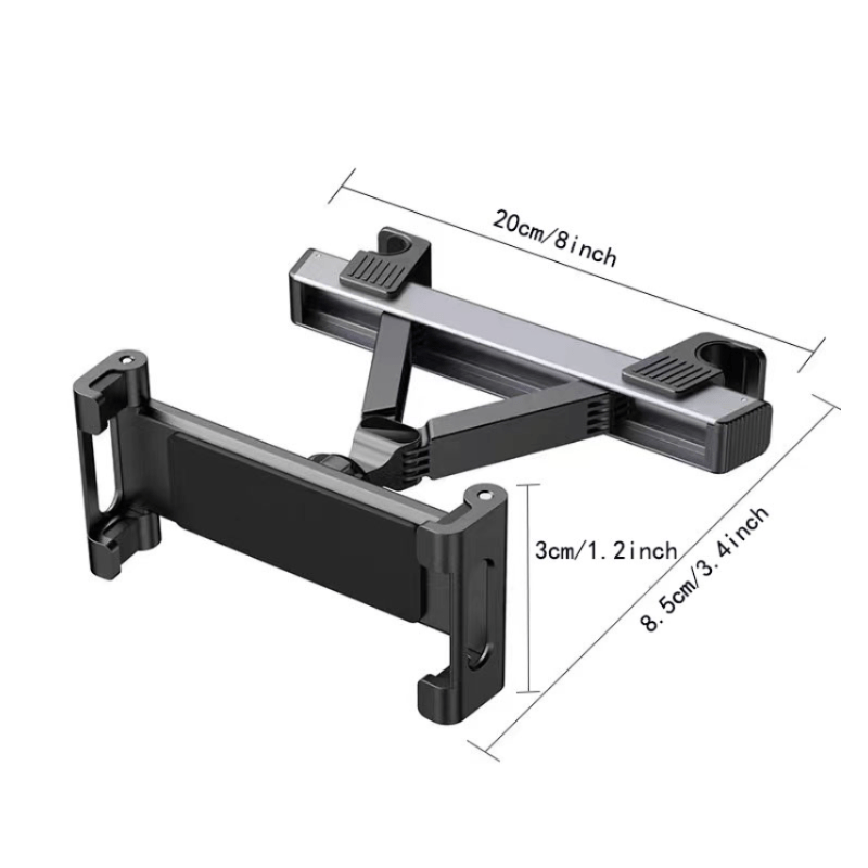 Car Headrest Tablet Mount Backseat Universal Holder 360 Swivel