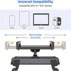 Car Headrest Tablet Mount Backseat Universal Holder 360 Swivel