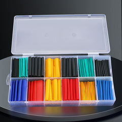 280pcs Polyolefin Heat Shrink Tubing Cable Tube Sleeving Kit