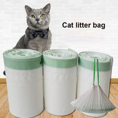 20pcs Cat Litter Filter Bag Disposable Cat Litter Pan Bag