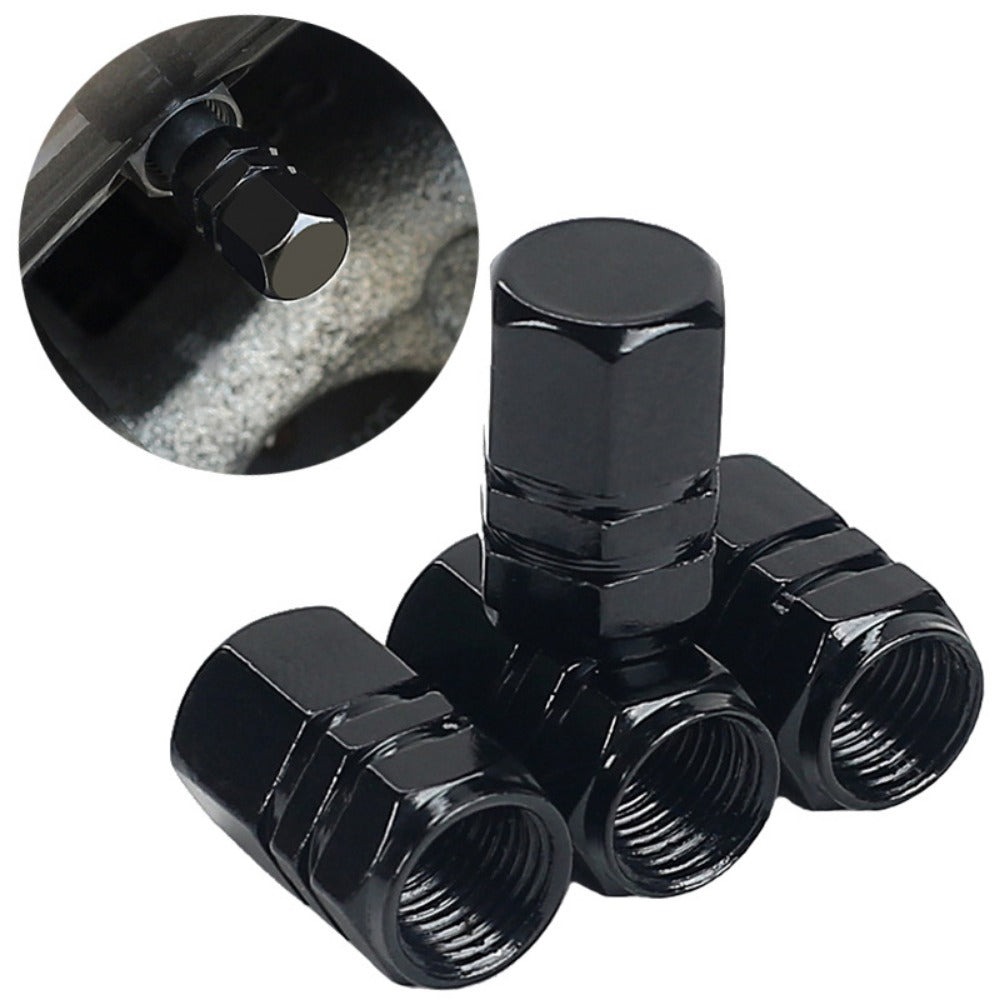 8pcs Aluminum Alloy Tire Valve Caps for Cars Motorcycles Trucks