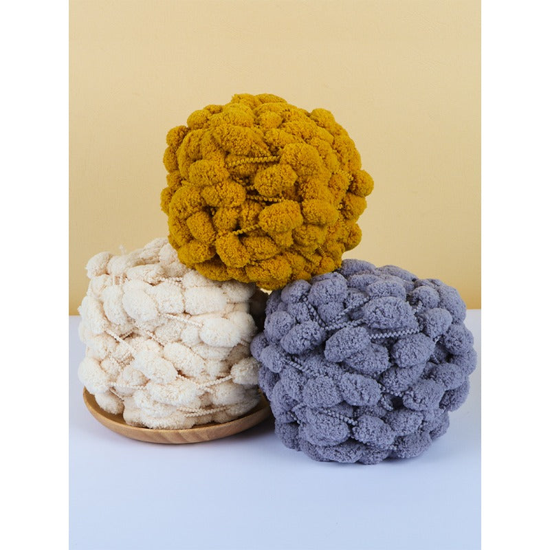 Wool Ball Yarn Thread 50M Thick Crocheting Knitting Hand-woven Cushion