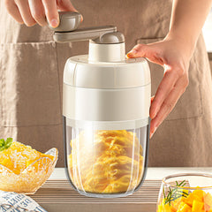 Hand Cranked Ice Shaver Snowflake Ice Machine