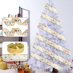10m 32ft Holiday Decorating Ribbon Wrapping Gift Ribbon - Christmas Tree Crafts