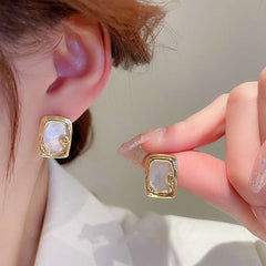 Jellyfish Square Niche Earrings