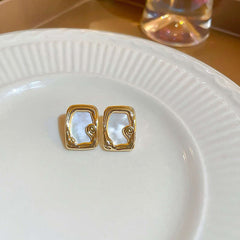 Jellyfish Square Niche Earrings