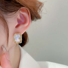 Jellyfish Square Niche Earrings
