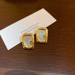 Jellyfish Square Niche Earrings