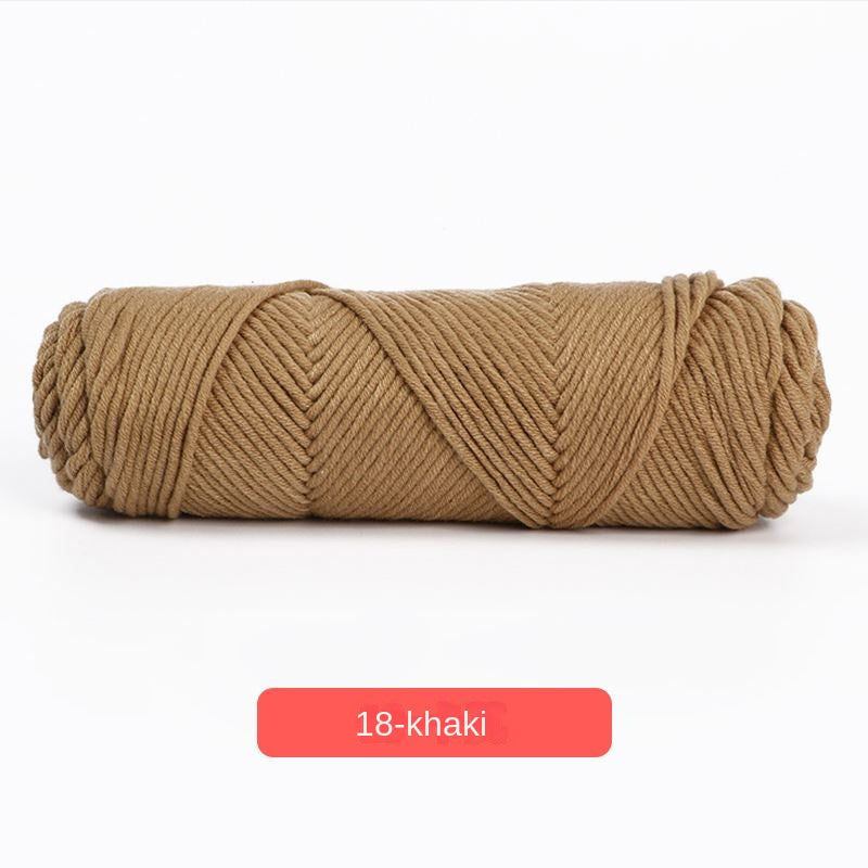 100 Acrylic Eight-strand Milk Cotton Scarf Yarn for Crocheting and Knitting