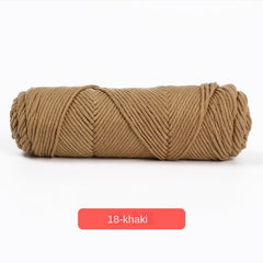100 Acrylic Eight-strand Milk Cotton Scarf Yarn for Crocheting and Knitting