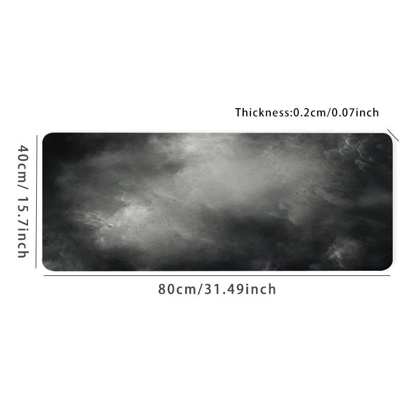 Fog Mouse Pad Long Non-slip Waterproof Mouse Pad Office Game Table Mat