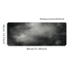 Fog Mouse Pad Long Non-slip Waterproof Mouse Pad Office Game Table Mat