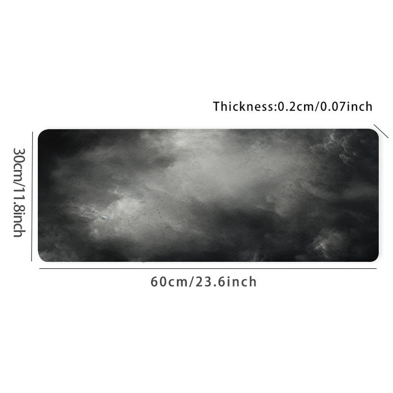 Fog Mouse Pad Long Non-slip Waterproof Mouse Pad Office Game Table Mat