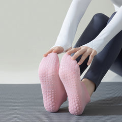 Women's Breathable Yoga Socks Anti-slip Silicone Sports Socks