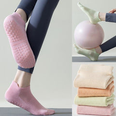 Women's Breathable Yoga Socks Anti-slip Silicone Sports Socks