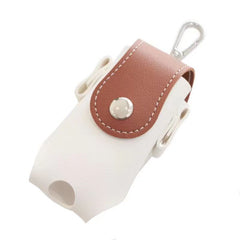 Golf Ball Holder Bag Tees Storage Waist Bag PU Leather Golf Club Bag