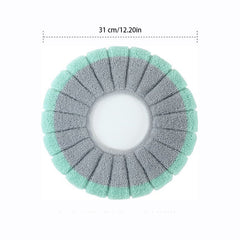 Plush Toilet Seat Cushion - Winter-proof, Washable, Reusable
