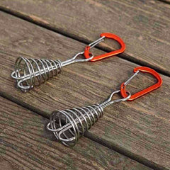 4pcs Spiral Spring Octopus Deck Nails With Hooks