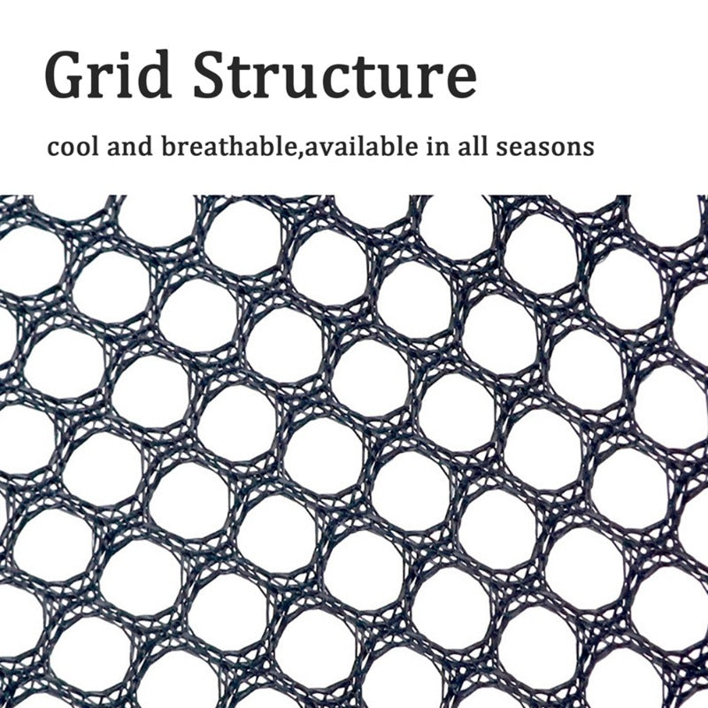 Car Lumbar Support Mesh Back Elastic Strap Mesh Back Lumbar Support
