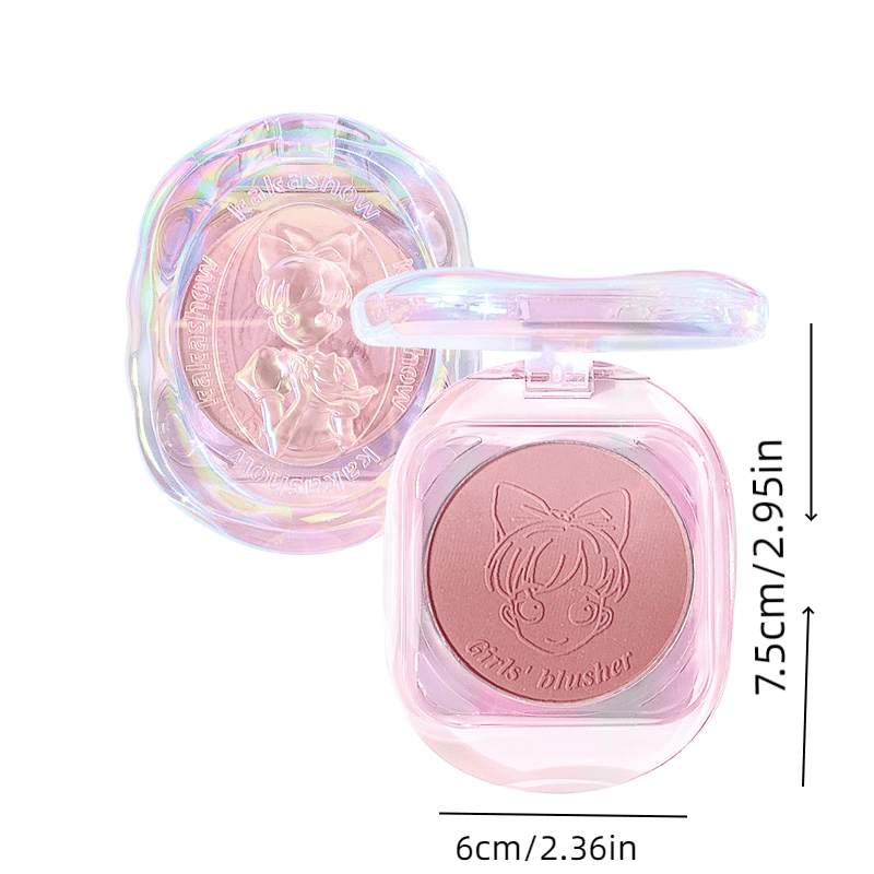 Girly Blush Palette 2 In 1 Natural Waterproof Matte