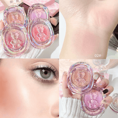 Girly Blush Palette 2 In 1 Natural Waterproof Matte