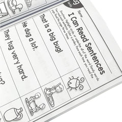 English Phonics Sentence Practice Workbook for Kids