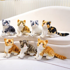 23in Short Hair Cat Plush Toy, Home Decor & Gift