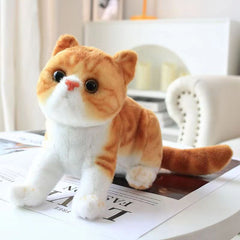 23in Short Hair Cat Plush Toy, Home Decor & Gift