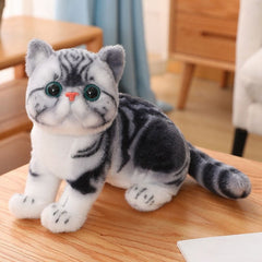 23in Short Hair Cat Plush Toy, Home Decor & Gift