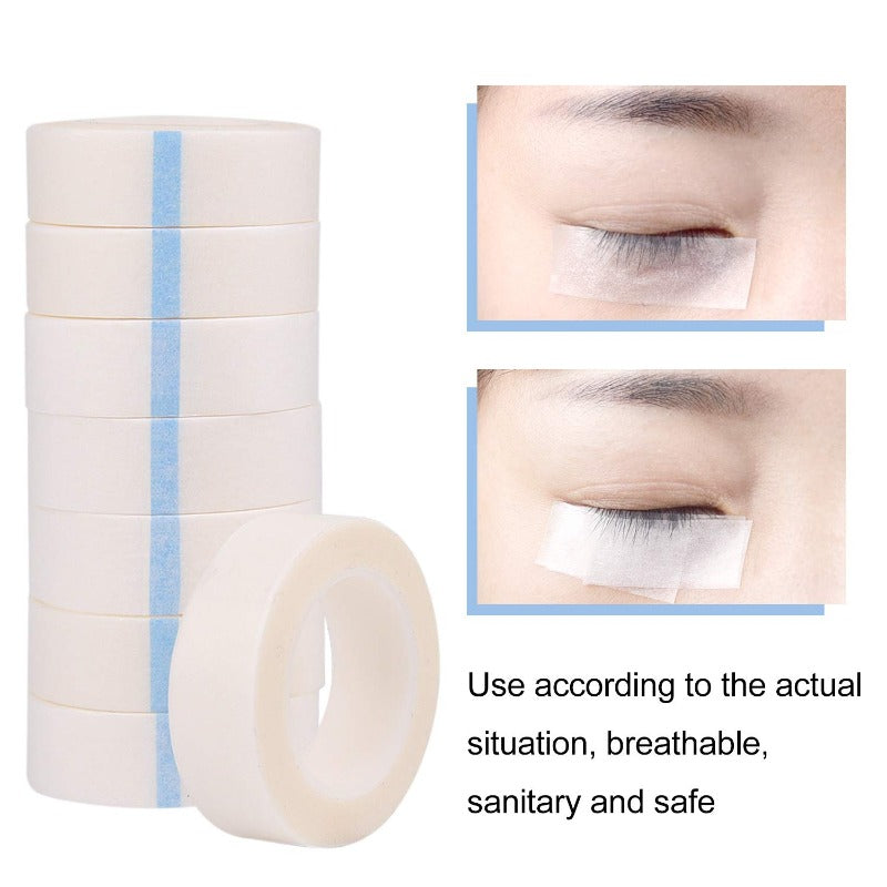 5Pcs Med Paper Tapes Eyelash Extension Lint Tape False Lashes Patch