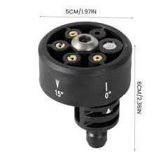 6-In-1 Adjustable Hose Nozzle 3000 PSI High Pressure Car Washer Spray Nozzle