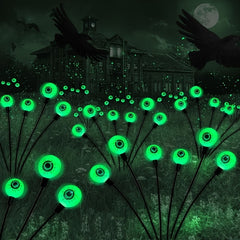 Halloween Eyeball Lights String Solar Courtyard Garden Horror Decoration